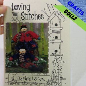 Loving Stitches Snowman 15" Doll Sewing Pattern